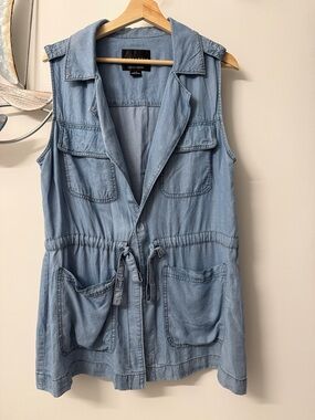 Sanctuary Light Blue Denim Shirt Jacket